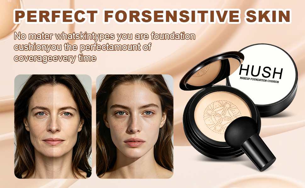 HUSH MAKEUP FOUNDATION cushion compact — product image 2